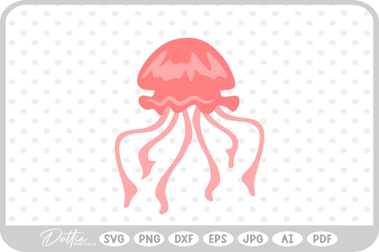 Jellyfish Svg Image 7