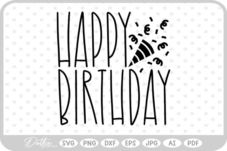 Feliz Cumple Svg Image 9