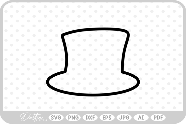 Top Hat Svg Image 9