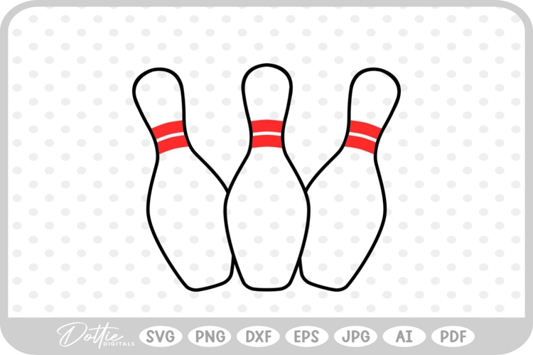 Bowling Vector Image 2