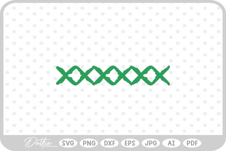 Wavy Line Vector Image 23