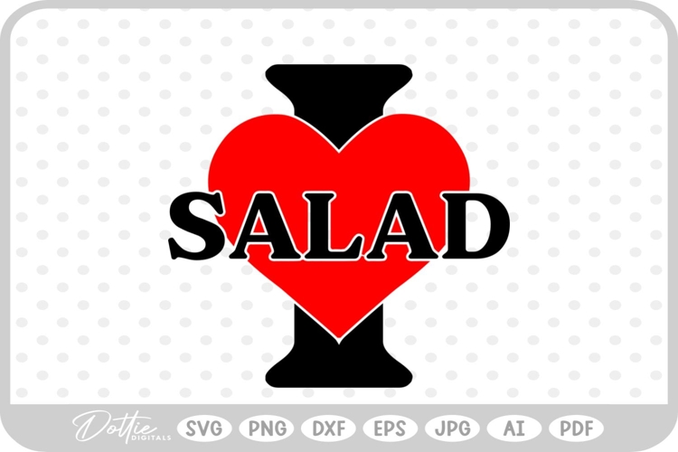 Salad Svg Image 13