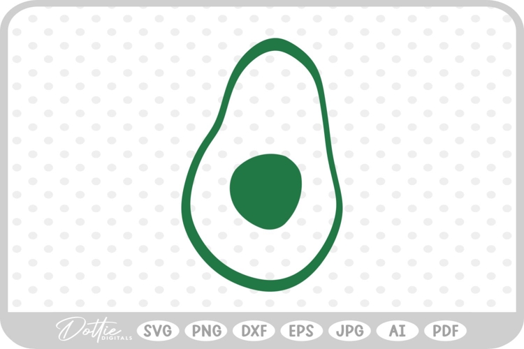 Avocado Vector Image 13