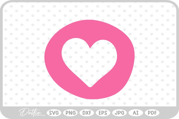 Heart Shape Svg Image 6
