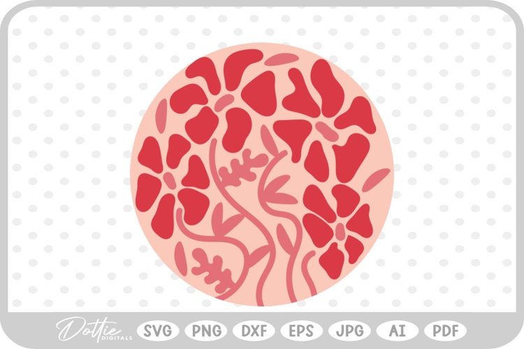 Boho Flower SVGs Image 21