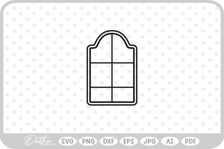 Window SVG PNG DXF