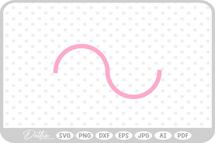Wavy Line Vector Image 17