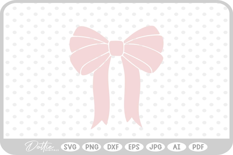 Hair Bow Svg Image 6