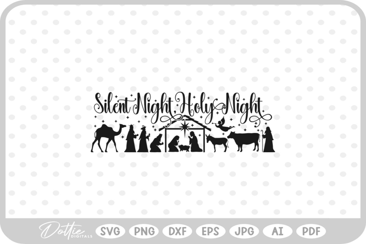 Nativity Silhouettes Image 23