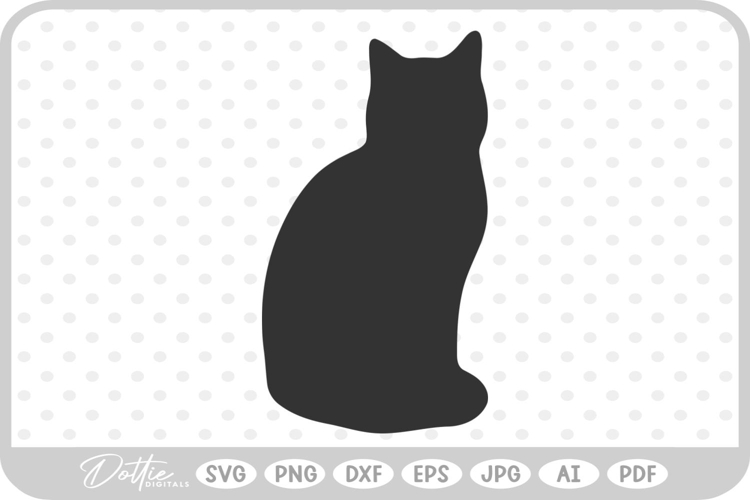 Cat Tail Silhouette Image 12