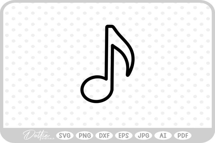 Music Note Svg Image 21