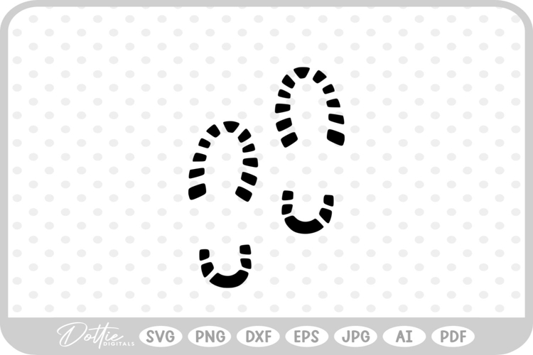 Boot Print Svg Image 4