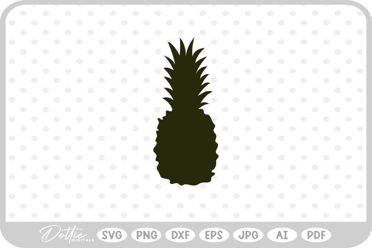 Pineapple SVG PNG DXF