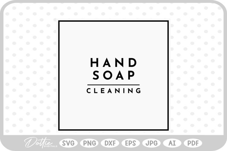Hand Soap Svg Image 17
