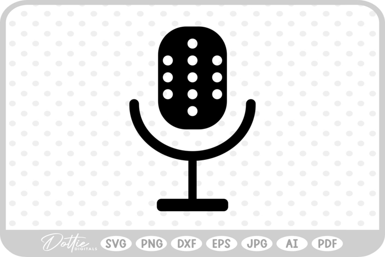 Microphone Svg Image 12