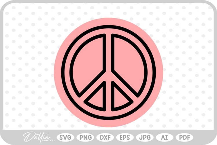Peace Sign Svg Image 17