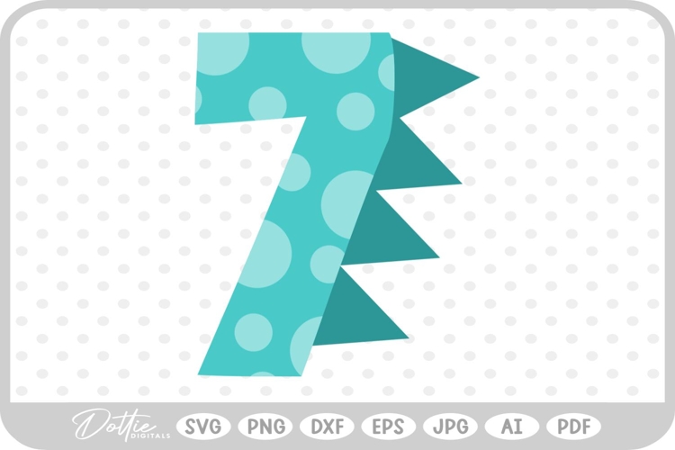 Birthday Dinosaur Svg Image 6