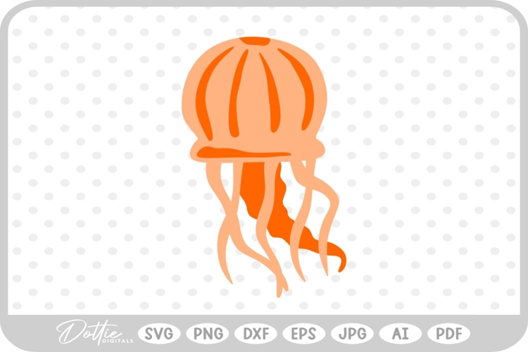 Jellyfish Svg Image 8