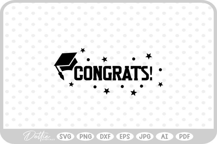 Grad Hat Svg Image 17