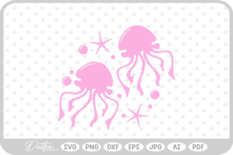Jellyfish Svg Image 17