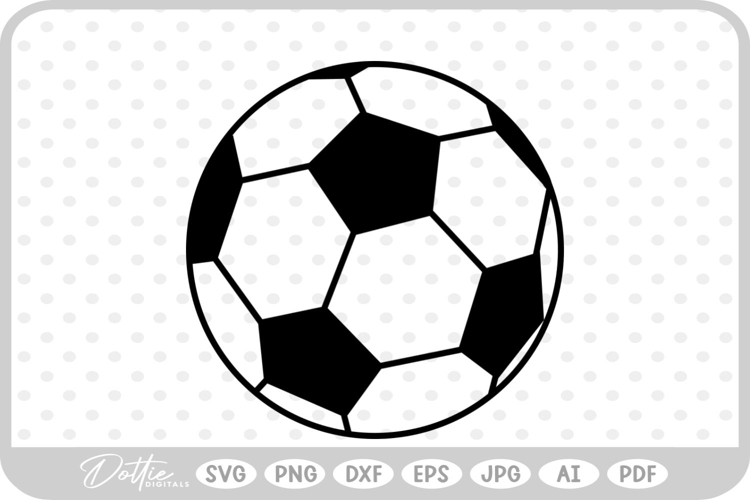 Soccor Ball Svg Image 4
