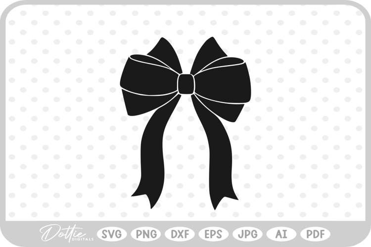 Hair Bow Svg Image 16