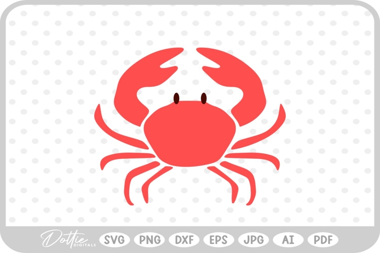 Crab Svg Image 16