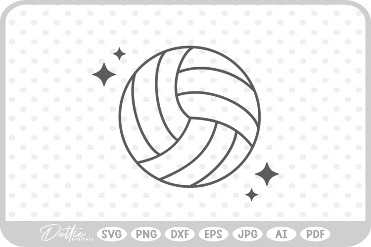Volleyball Vector Image 14