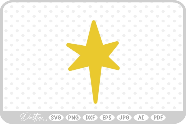 Star Shape SVG PNG DXF