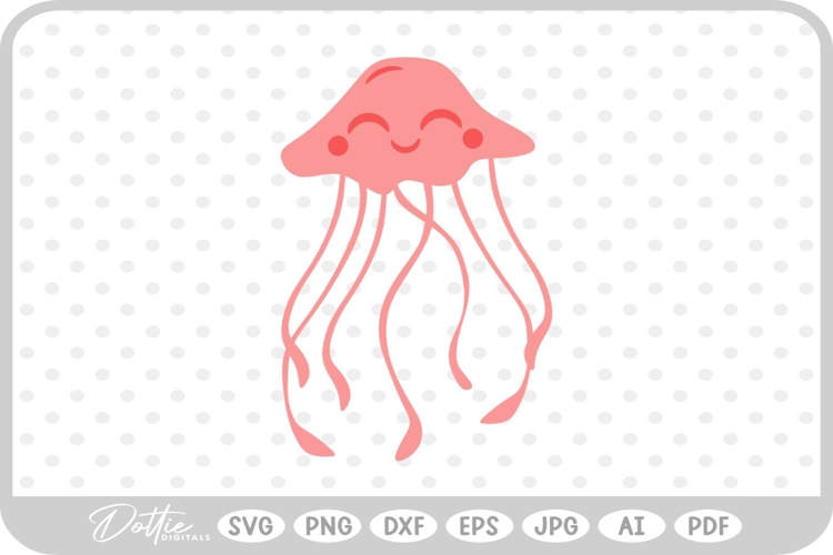 Jellyfish Svg Image 7