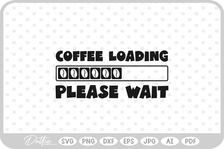 Coffee Hot Drink SVG PNG DXF