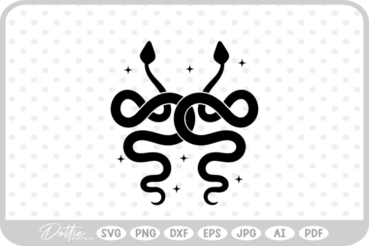Snake Halloween Spooky Season Autumn SVG PNG DXF