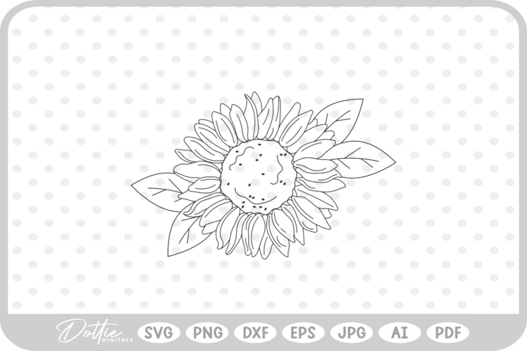Sunflower PNG Image 4
