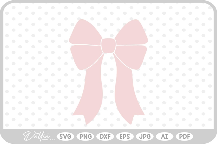Hair Bow Svg Image 5
