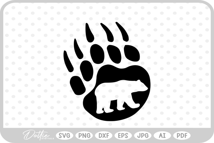 Paw Print Dxf Image 24
