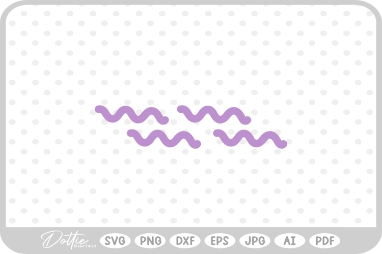 Wavy Line Vector Image 16