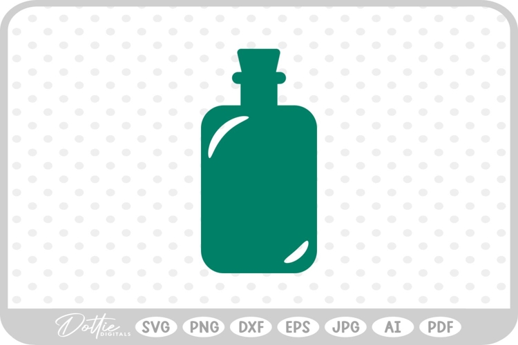 Potion Bottle SVG PNG DXF