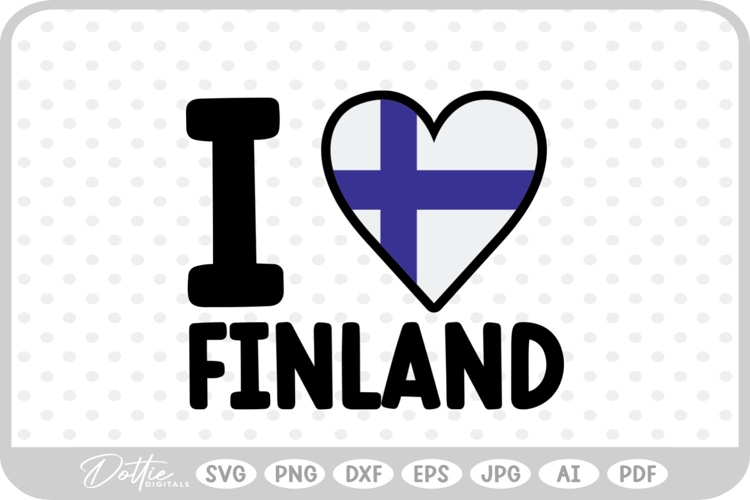 Finland SVG PNG DXF
