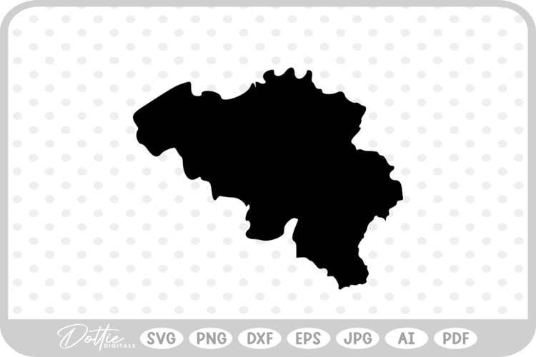 Belgium SVG PNG DXF