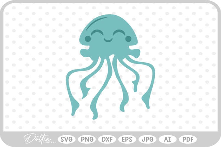 Jellyfish Svg Image 6