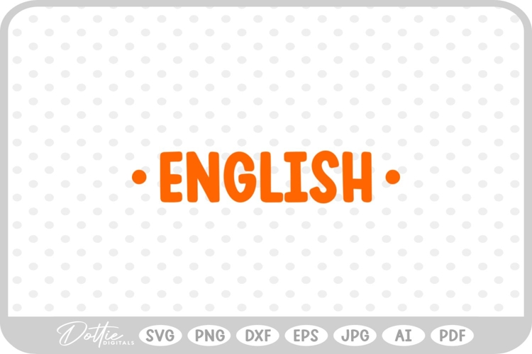 School Subject SVG PNG DXF