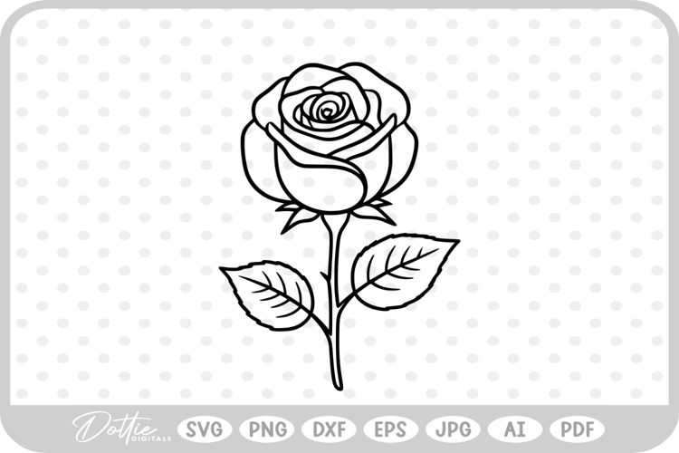 Rose Vector Png Image 21