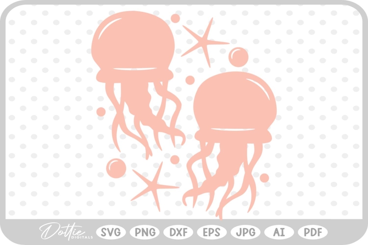 Jellyfish Svg Image 16