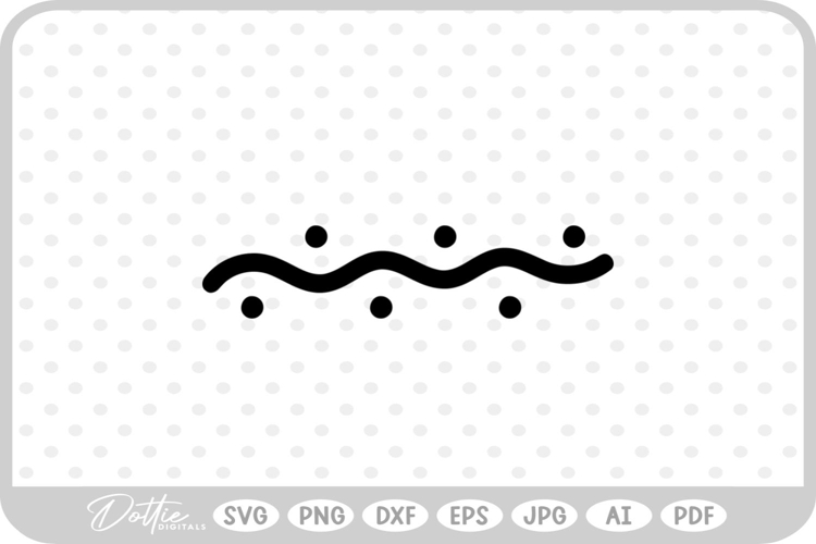 Wavy Line Vector Image 2