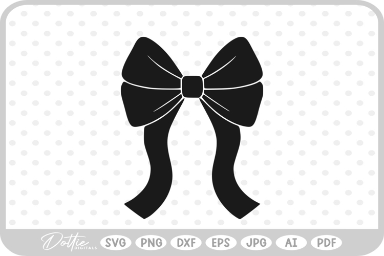 Hair Bow Svg Image 15