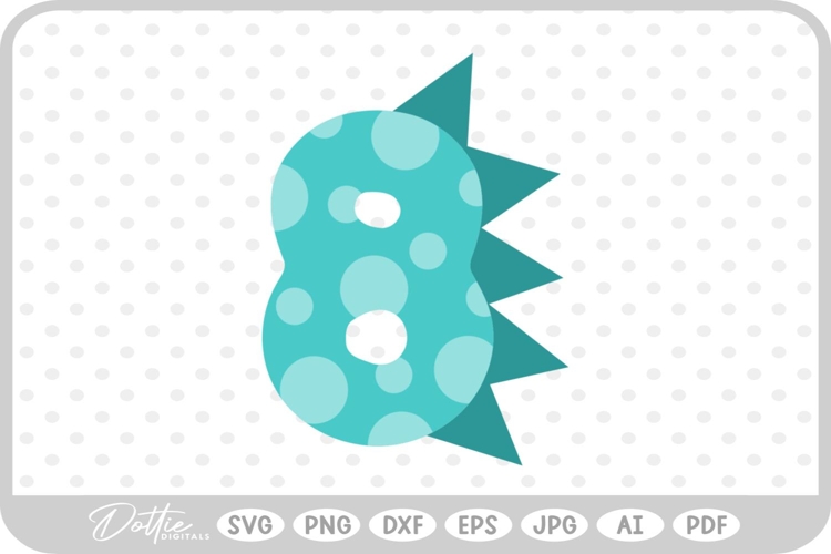 Birthday Dinosaur Svg Image 5