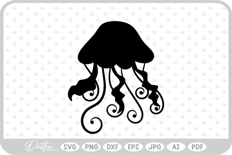 Jellyfish Svg Image 24