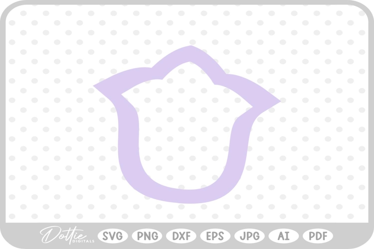Flower SVG PNG DXF