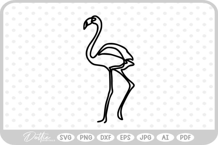 Flamingo Vector Image 23