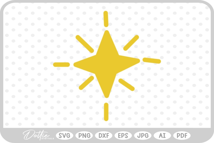 Star Shape SVG PNG DXF